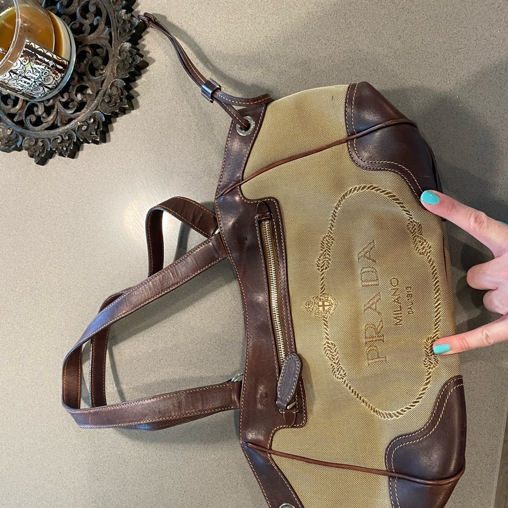 Authentic retired Prada purse.